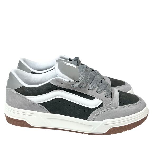 Vans Off The Wall Hylane Sneaker Shoes Men 9 Women 10.5 Gray White Black - Picture 4 of 7